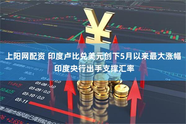 上阳网配资 印度卢比兑美元创下5月以来最大涨幅 印度央行出手支撑汇率